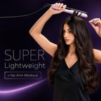 Philips India's No.1 Hair Styling Brand - One Stroke Hair Straightener | 50% Faster Straightening | 3 days salon-like hair | 12 Temperature Settings (120–230°C) Designed for Indian Hair | BHS530