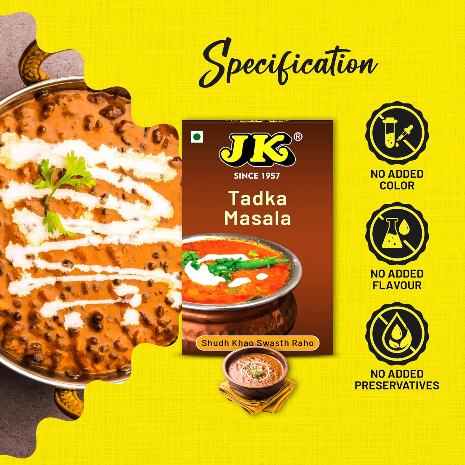 JK Tadka Masala Powder,100g