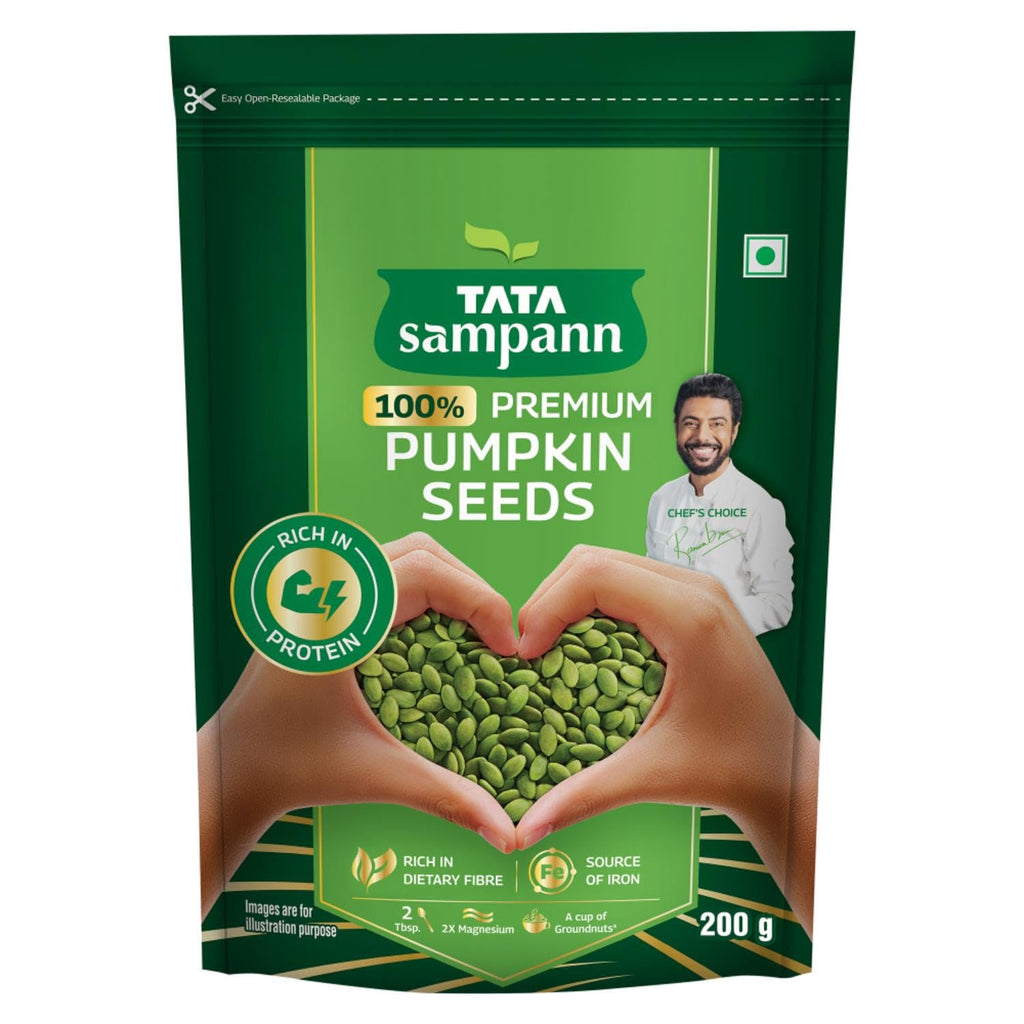 Tata Sampann Pumpkin Seeds, 200g,