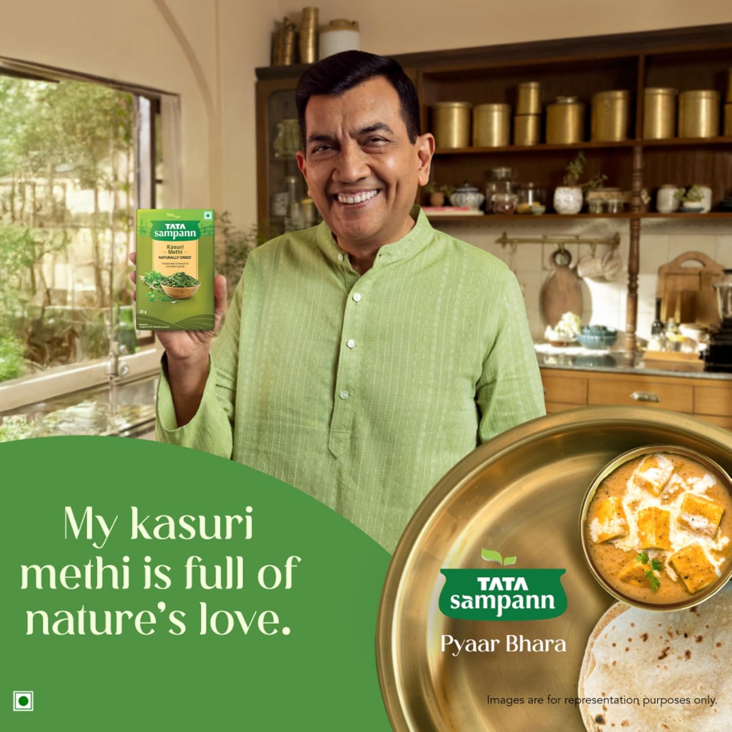Tata Sampann Kasuri Methi, 25 g