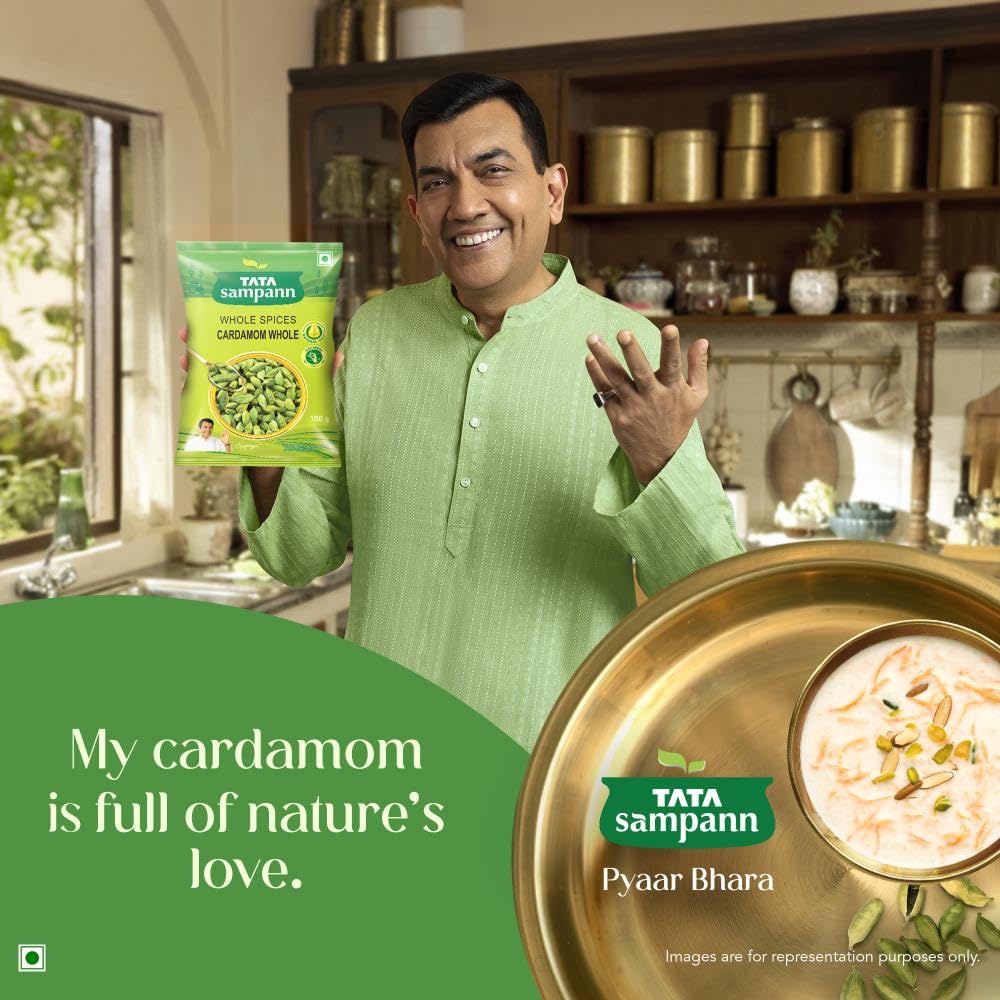 Tata Sampann Cardamom Whole, 50g