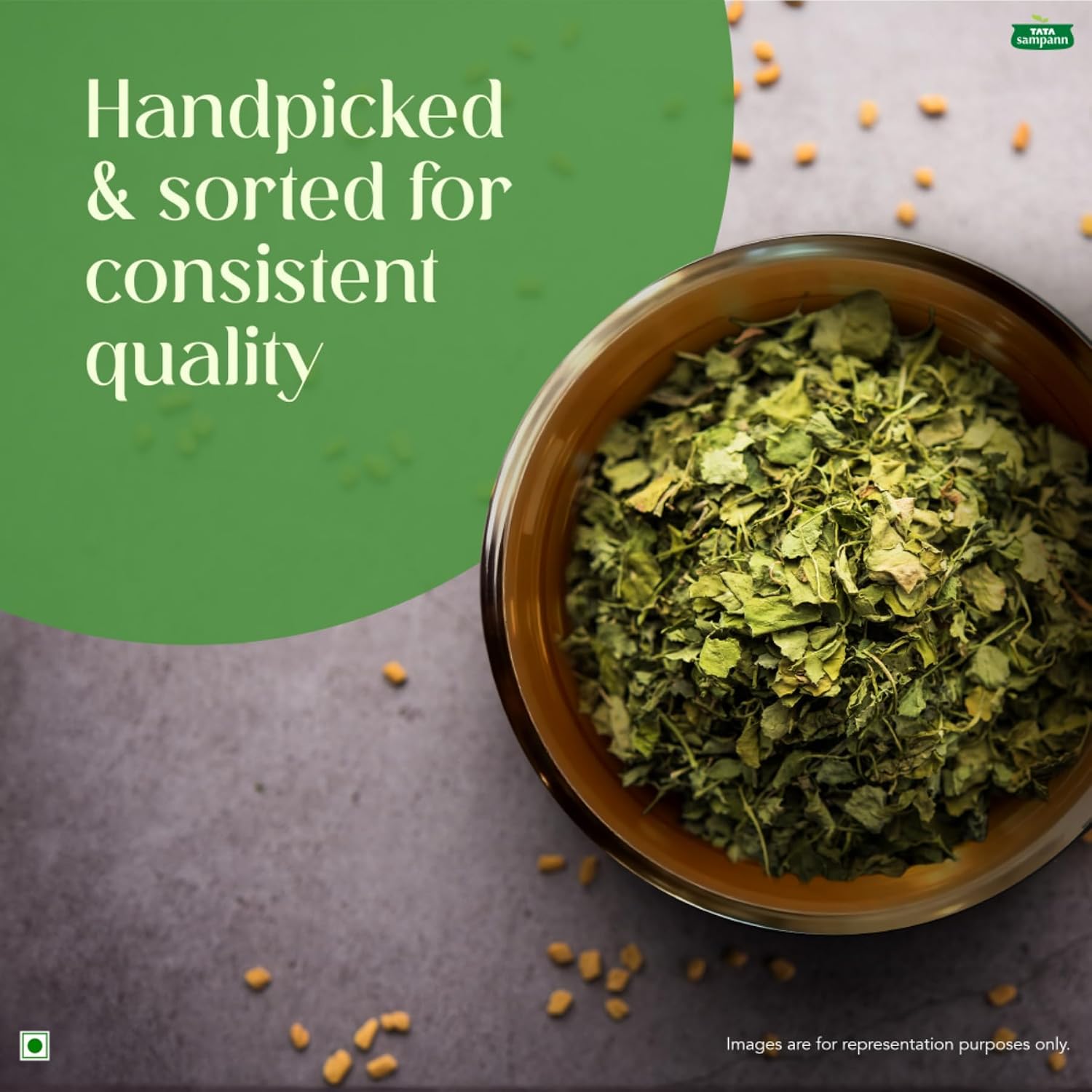 Tata Sampann Kasuri Methi, 25 g