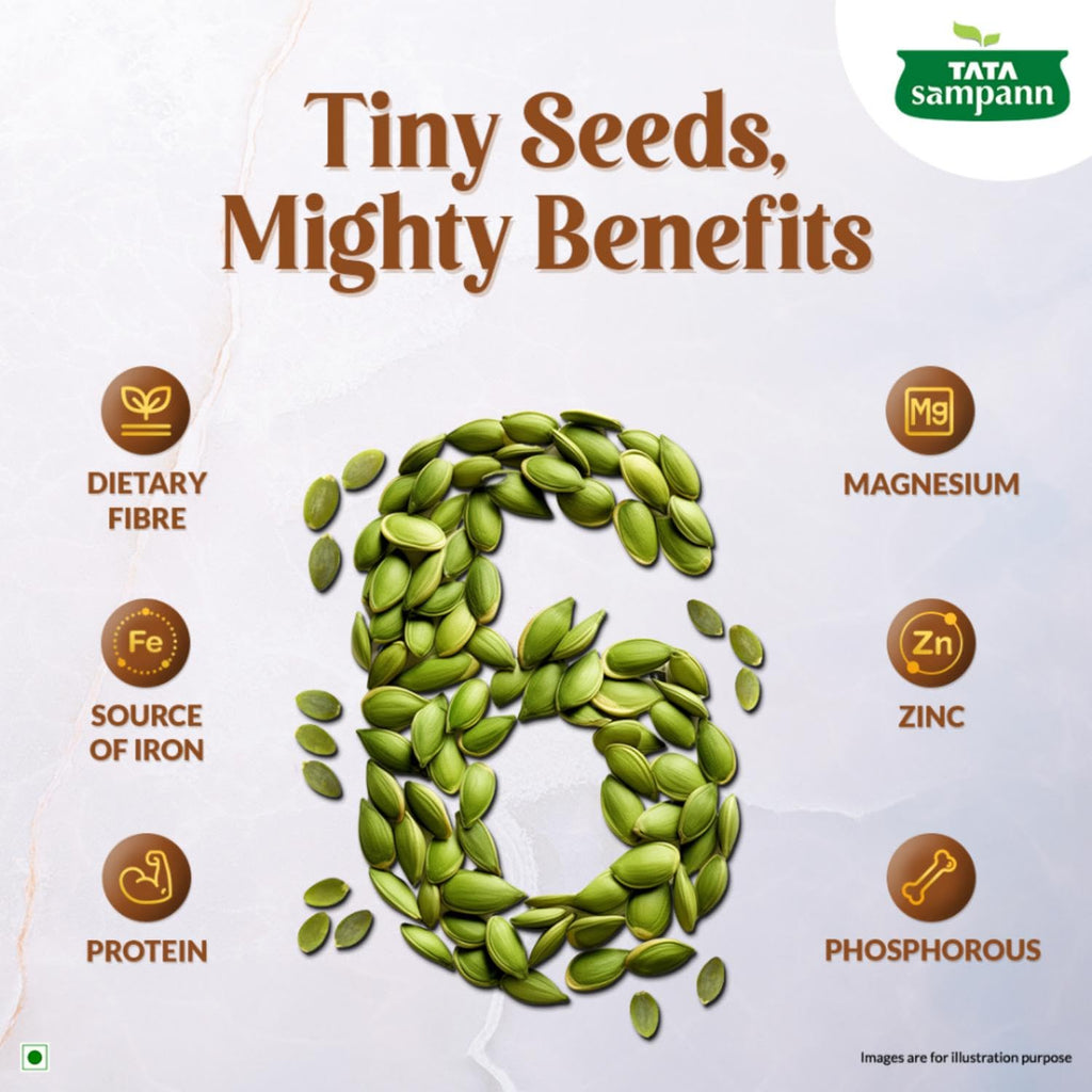 Tata Sampann Pumpkin Seeds, 200g,