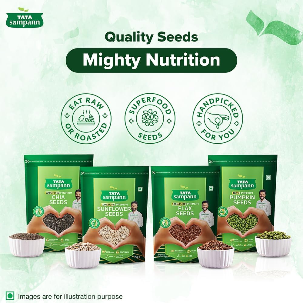 Tata Sampann Pumpkin Seeds, 200g,