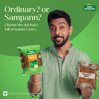 Tata Sampann Unpolished Kala (Black, Brown) Chana, 500g