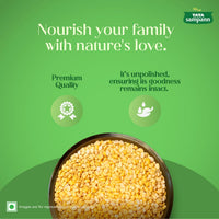 Tata Sampann Unpolished Moong Dal (Split), 1Kg