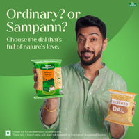 Tata Sampann Unpolished Toor Dal/Arhar Dal, 1kg