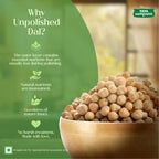 Tata Sampann Unpolished Kabuli Chana, 1 kg, (Medium Size)