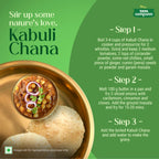 Tata Sampann Unpolished Kabuli Chana, 1 kg, (Medium Size)