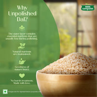 Tata Sampann Unpolished Urad Dal (Split), 1kg