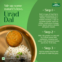 Tata Sampann Unpolished Urad Dal (Split), 1kg