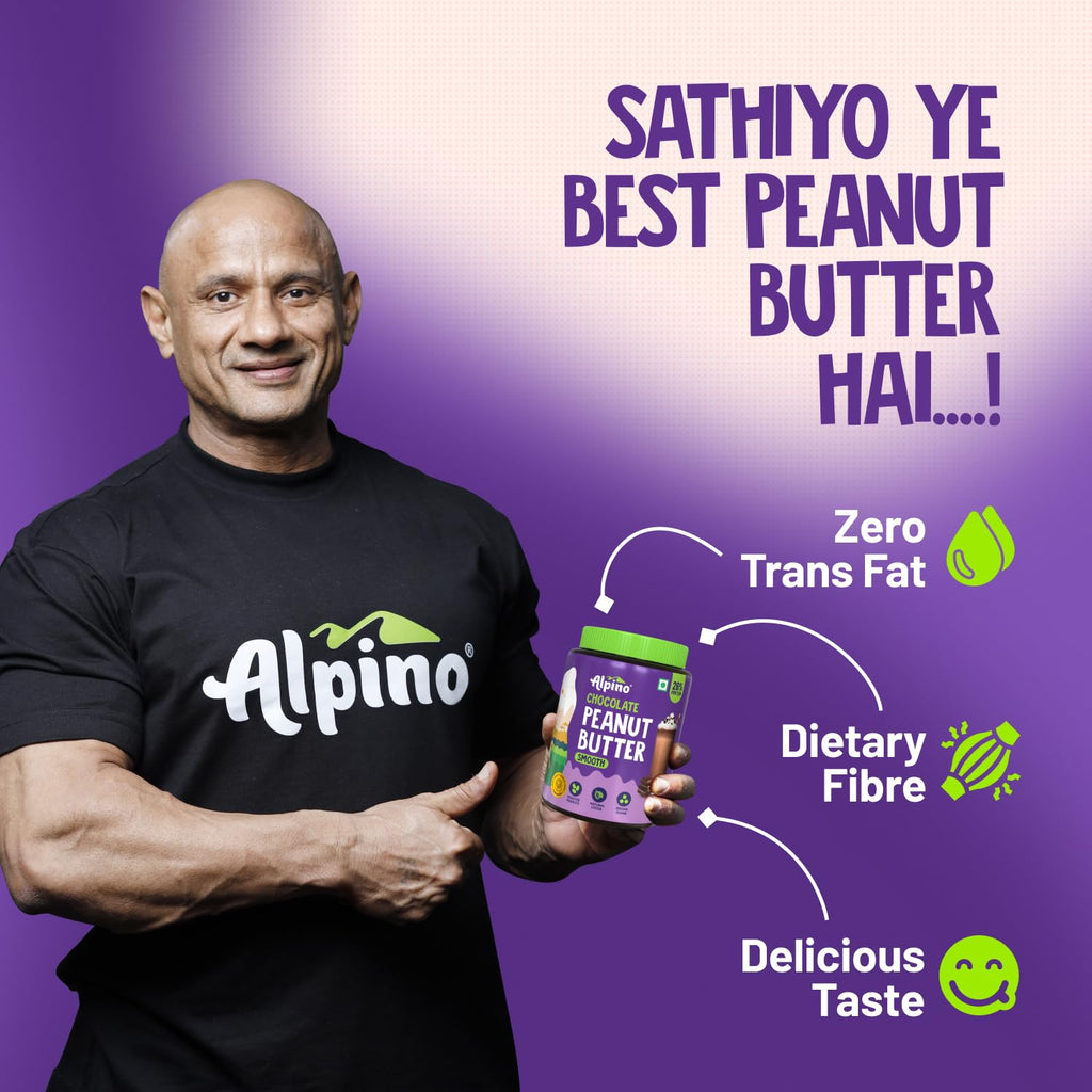 ALPINO Chocolate Peanut Butter Smooth 1kg