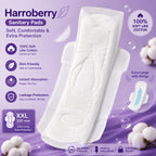 XXL Sanitary Pads for Women (40 Pads) | Secure Nights Protection | Cottony Soft | Leak Lock Technology | Odour Control | Up to 12 Hours Protection | With Wings