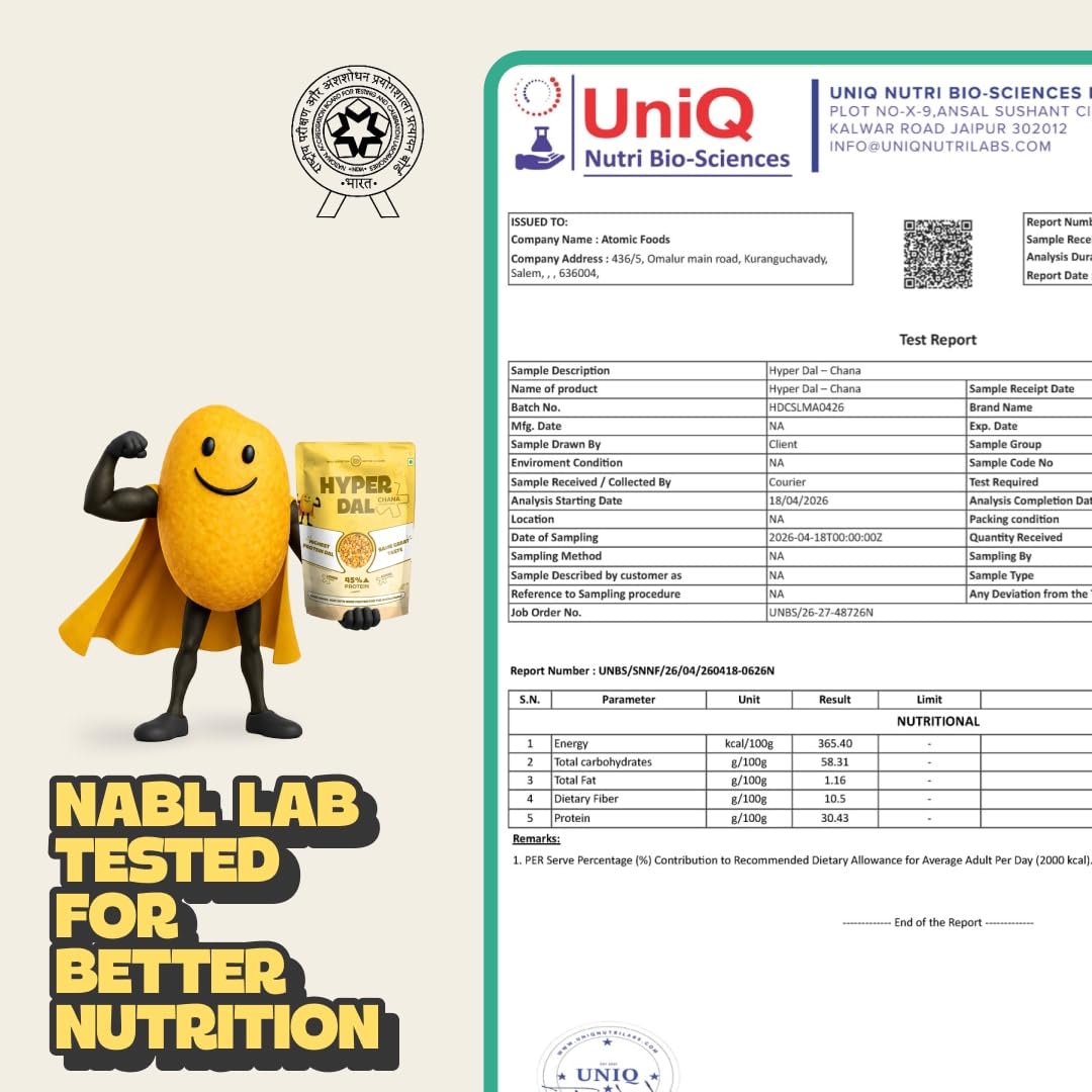 RealNutriCo Hyper Dal Chana 700g