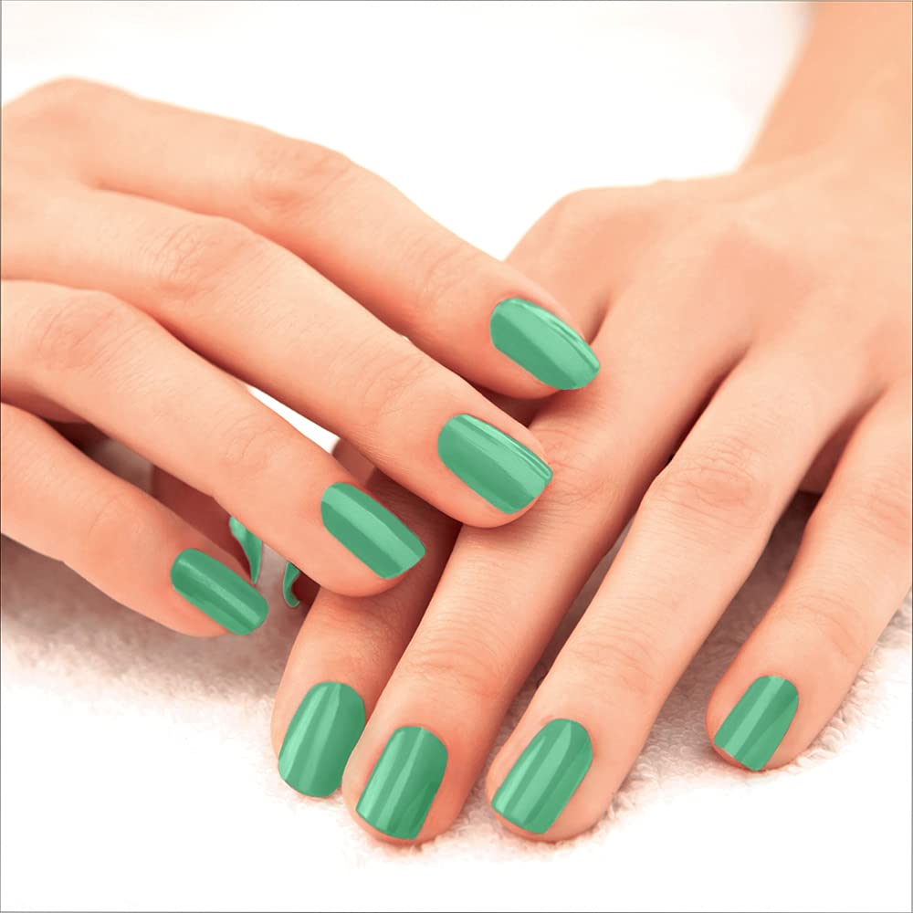 LAKMÉ 9To5 Primer + Glossy Finish Nail Colour|| Mint Twist|| 6 Ml