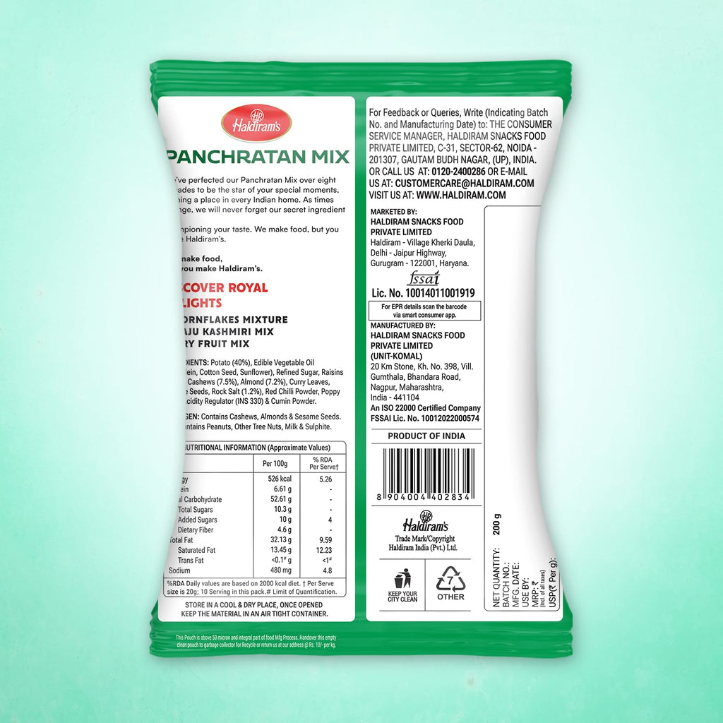 Haldiram's Nagpur Pancharatan Mixture 150g