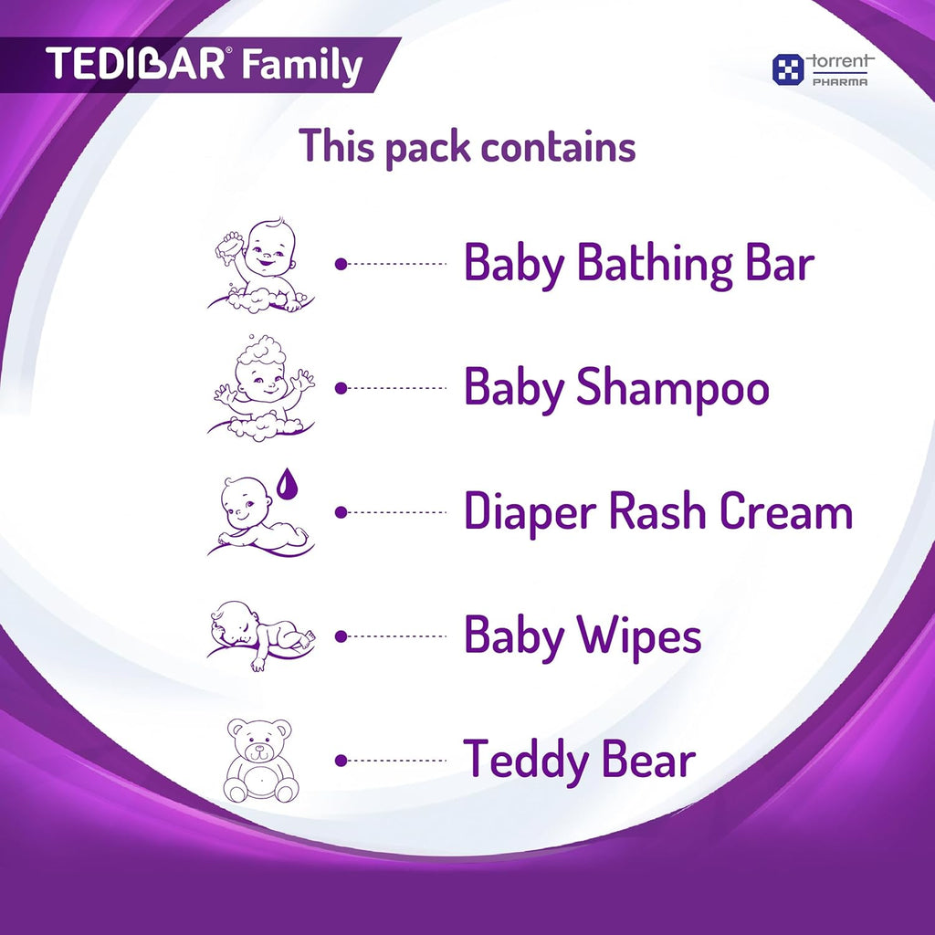 Tedibar Family Baby Care Collection By -Torrent Pharma