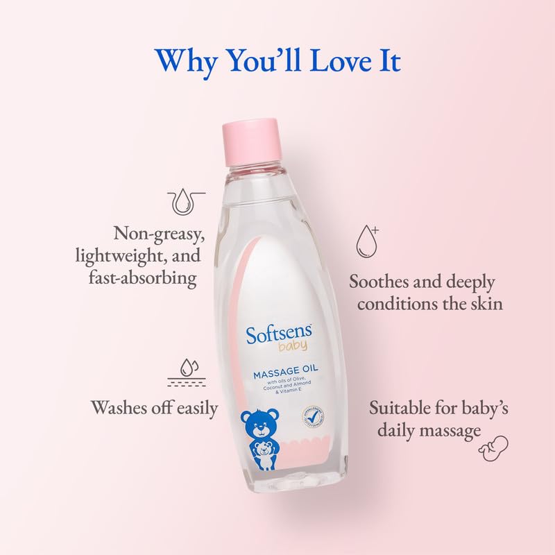 Softsens Baby Calming Massage Oil