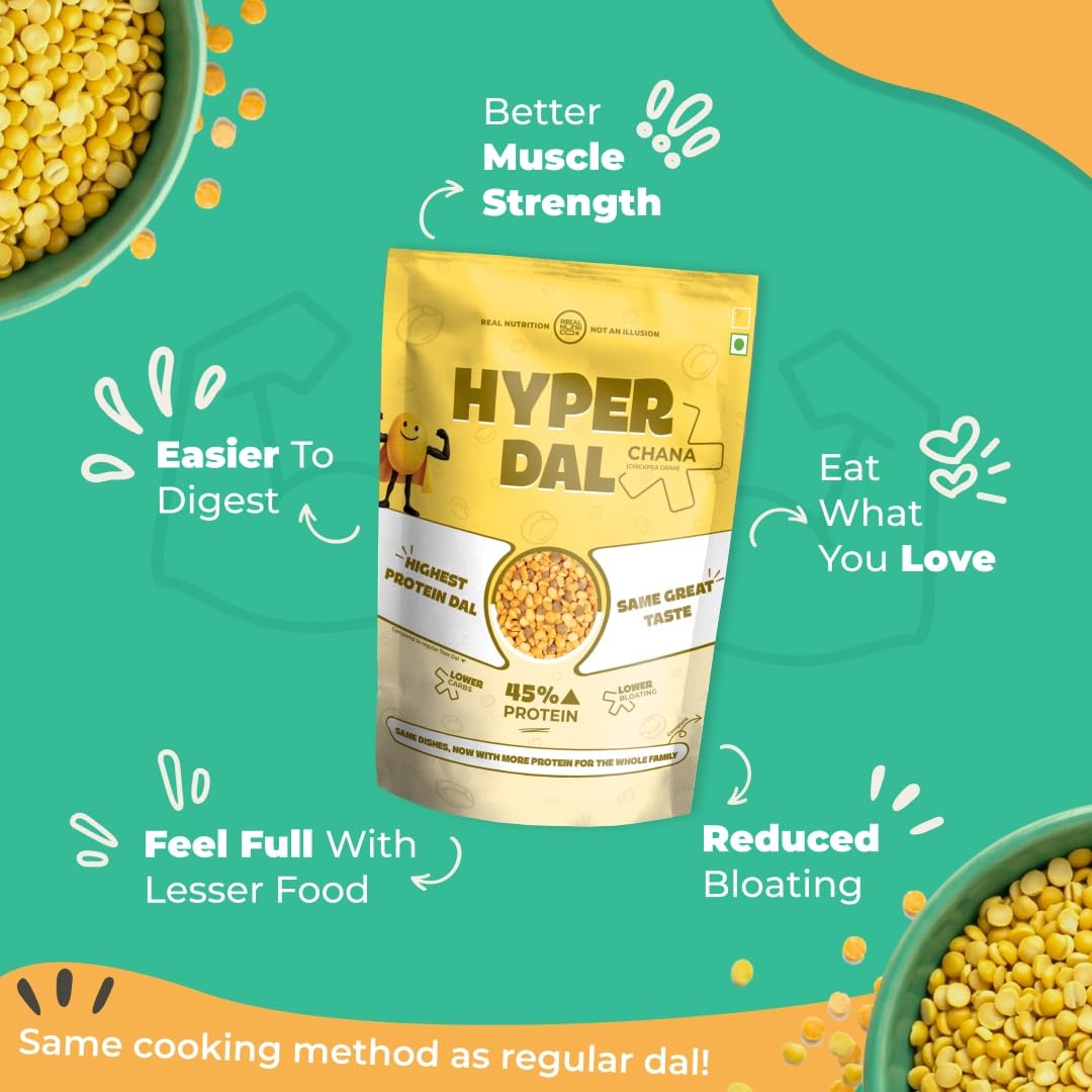 RealNutriCo Hyper Dal Chana 700g