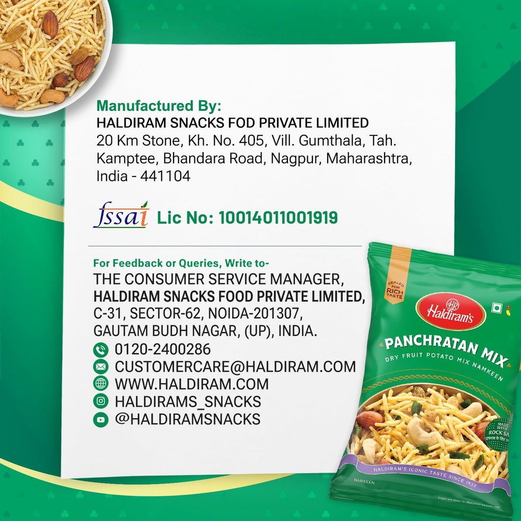 Haldiram's Nagpur Pancharatan Mixture 150g