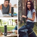 MILTON Handy 850 Stainless Steel Sipper Water Bottle 780 ml, Single Walled, ISI Certified I Leak Proof Lid, Rust Proof I For School, Office, Gym I Black