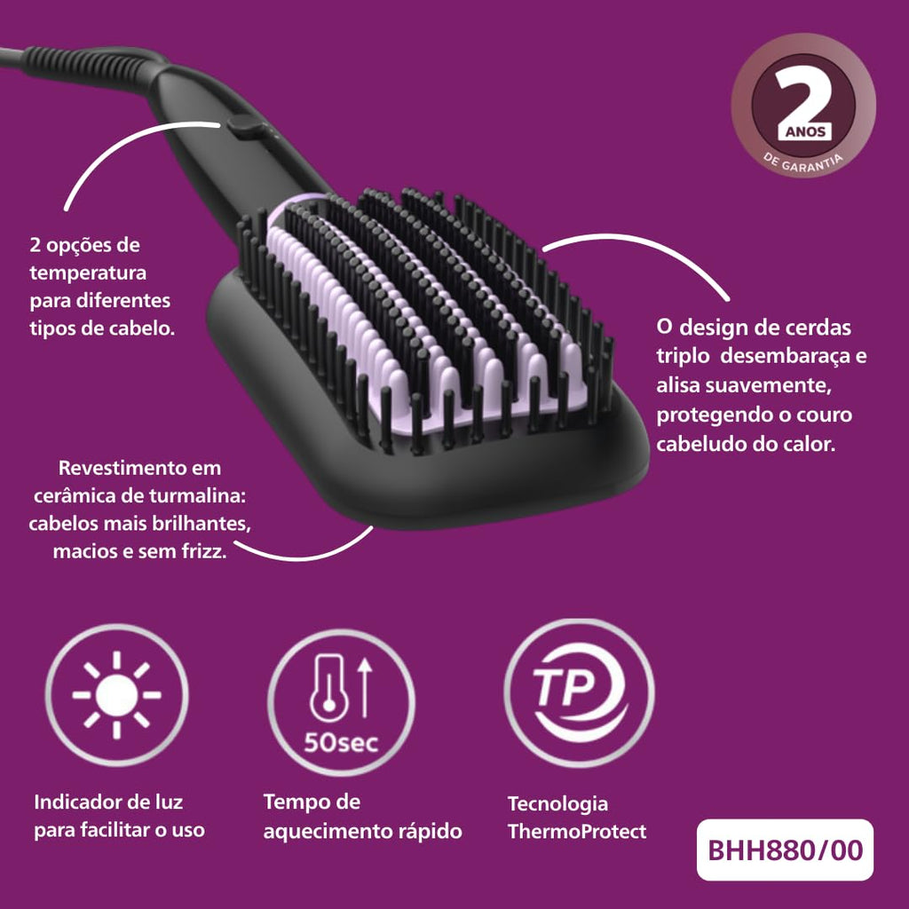 Philips StyleCare Essential BHH880/00 Extra Large Brush Area, ThermoProtect