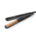 Ikonic Me Simply Straight Hair Straightener For Women, 1 Inch Ceramic Floating Rose Gold Plates, Infrared Heat, Instant Heat-Up, 220°C Max Temperature, For Frizz-Free, Smooth & Shiny Hair, Black