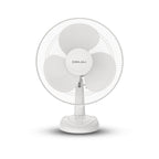 Bajaj Frore Neo Table Fan 400 MM | Table fans for Home & Office |Aerodynamically Balanced Blades| 100% CopperMotor| HighAir Delivery|3-Speed Control| 2-Yr Warranty 【White】