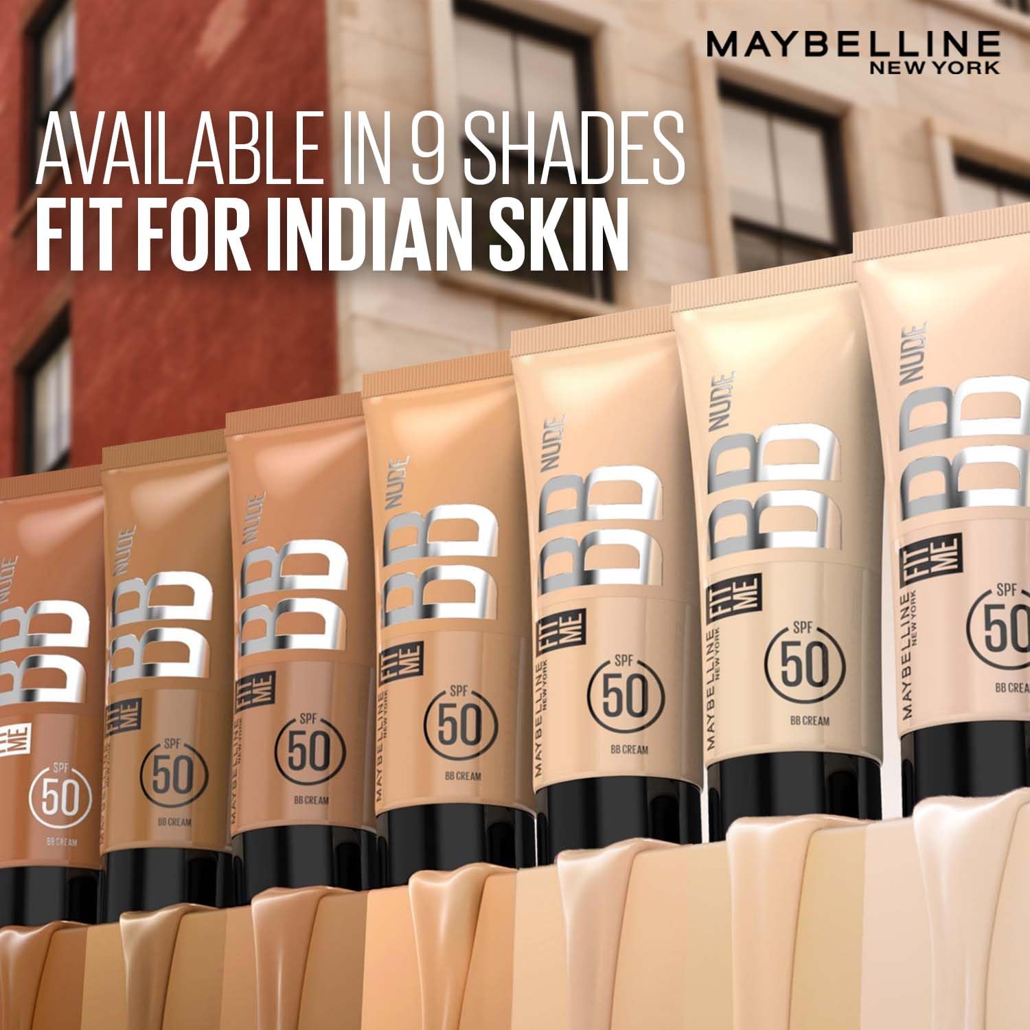 Maybelline New York Fit Me BB Nude Glow BB Cream, 55,25ml