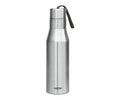MILTON Super 1000 Stainless Steel Water Bottle 1000ml | Single Wall | Leak-Proof Lid, Rust-Free | ISI Certified | BPA-Free | For School, Office, Gym, Travel | Silver