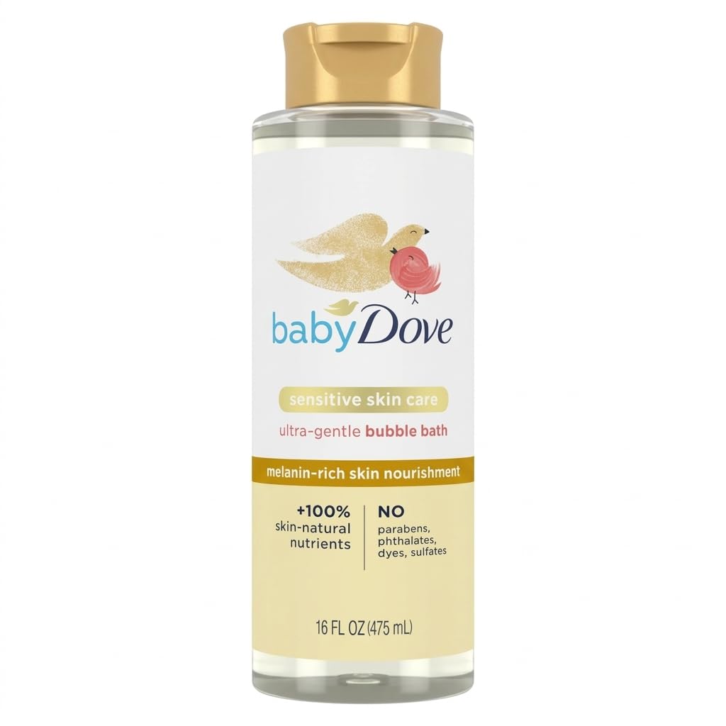 Dove Baby Melanin Rich Skin Nourishment Baby Oil for Newborn Sensitive Skin