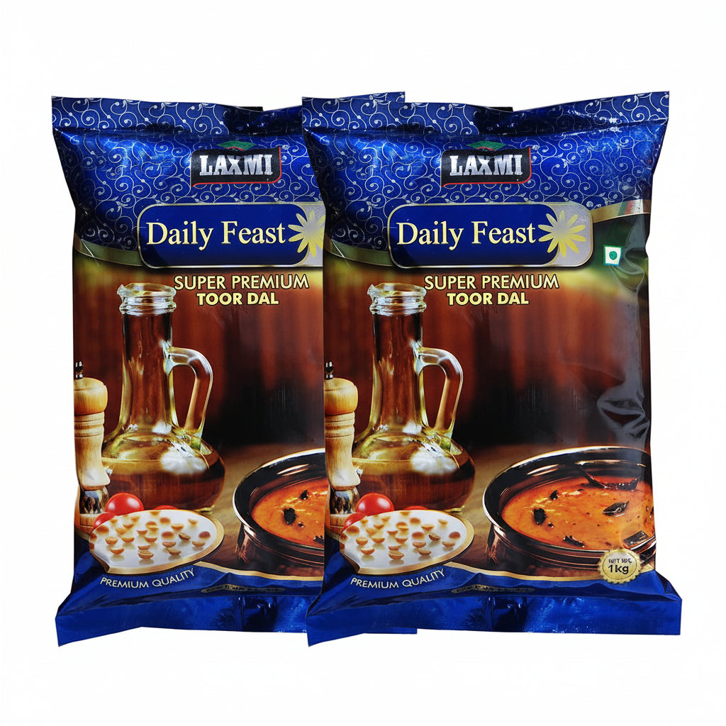 Laxmi Daily Feast Super Premium Toor Dal Oily 2KG