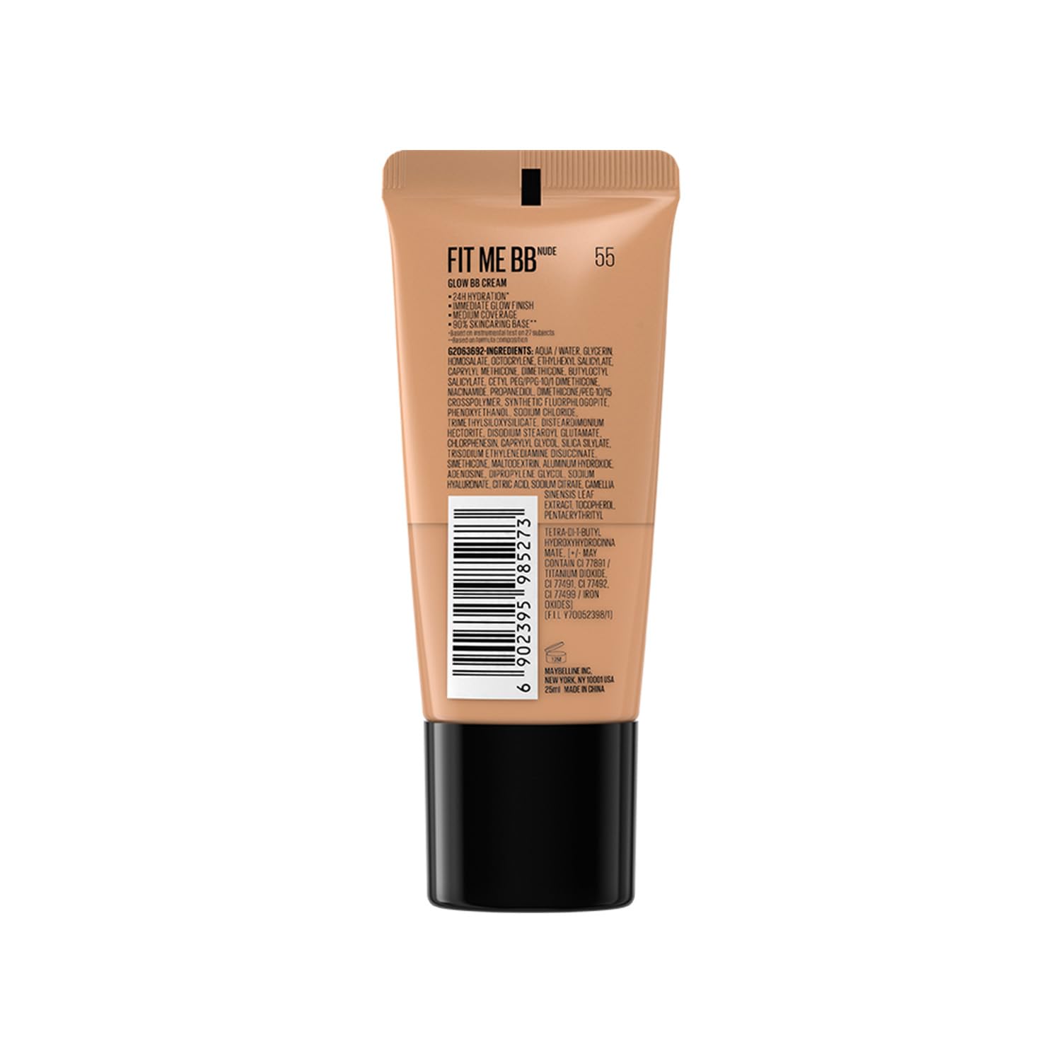 Maybelline New York Fit Me BB Nude Glow BB Cream, 55,25ml