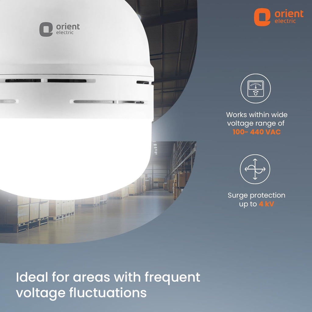 Orient Electric 30 W Emergency Inverter Rechargeable LED Bulb | Cool Day Light (6500K) | Energy Efficient | 4 Hour Battery Backup | Pack of 1