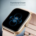 boAt Wave Call 3 Smartwatch 1.83” HD Display with Animated Watch Faces; BT Calling, Functional Crown, Multiple Sports Modes, IP68, HR, SpO2 Monitor, Smart Watches for Men & Women (Spring Blossom)