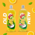 Vim Dishwash Liquid Gel Lemon|| With Lemon Fragrance|| Leaves No Residue|| Grease Cleaner For All Utensils|| 750 ml Bottle