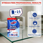 Varklin Glass and Surface Cleaner 2Ltr Refill | All-Purpose Glass Cleaner for Car, Kitchen, and Household Surfaces | Streak-Free Shine | Powerful Multi...