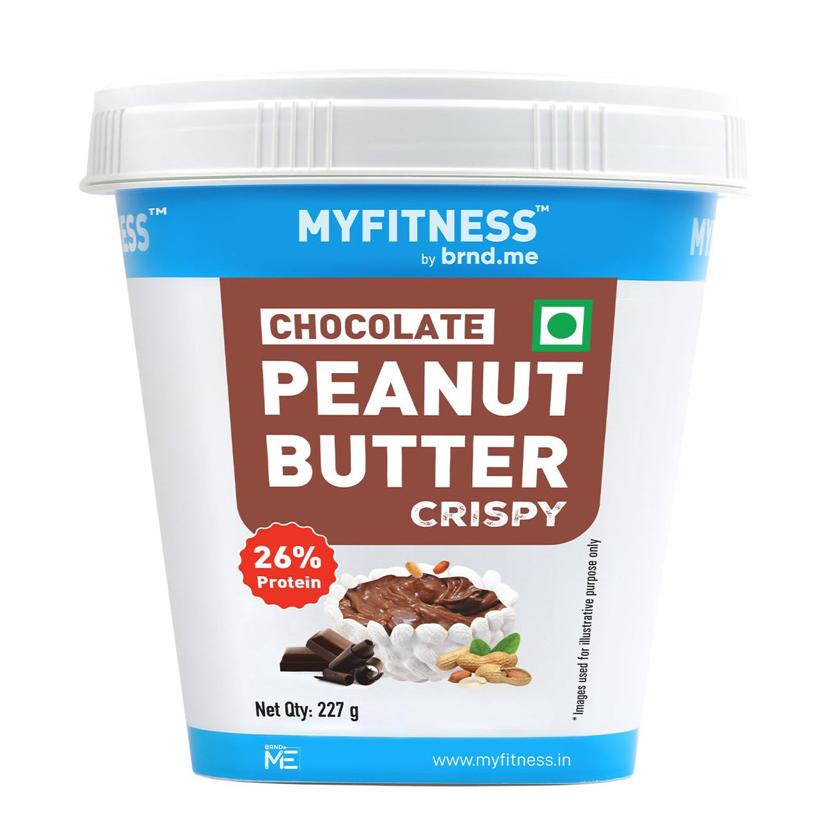 MYFITNESS Peanut Butter Chocolate Spread Crispy 227g