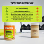 Pintola All Natural Peanut Butter Creamy 1kg