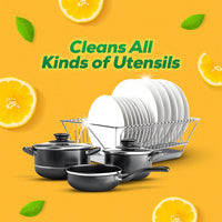 Vim Dishwash Liquid Gel Lemon|| With Lemon Fragrance|| Leaves No Residue|| Grease Cleaner For All Utensils|| 750 ml Bottle