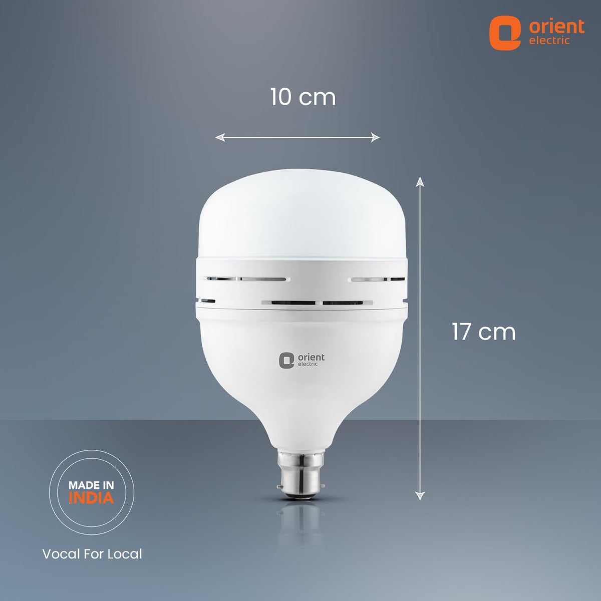 Orient Electric 30 W Emergency Inverter Rechargeable LED Bulb | Cool Day Light (6500K) | Energy Efficient | 4 Hour Battery Backup | Pack of 1