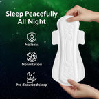 Evereve Ultra-Thin Nights Sanitary Pads for Women, XXL+ 360mm, 60% Longer & Wider Back, Soft & Breathable, Rash-Free Comfort, 2X Faster Absorption, Dry Feel Protection, Heavy Flow Night Use, Pack of 22x2