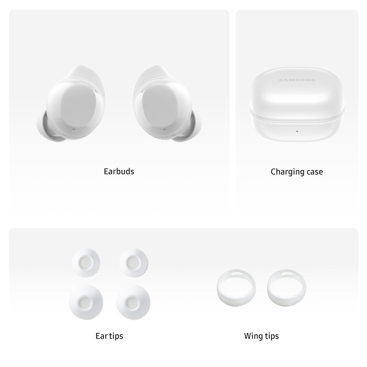 Samsung Galaxy Buds Core (White) Galaxy AI Enabled in-Ear TWS with ANC | Enriched Bass | 6 Mic Setup | IP54 | 35hrs Battery | Touch Controls
