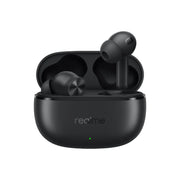 realme Buds T200x True Wireless Earbuds with 12.4mm Dynamic Bass Drivers, 25 dB ANC, Quad Mic, 45ms Latency, Upto 48 Hrs Playback, Fast Charge, IP55 Rated, BT 5.4 (Pure Black)