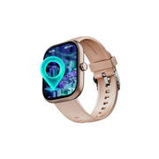 boAt Wave Sigma 3 w/Turn-by-Turn Navigation, 2.01" (5.1 cm) HD Display, Bluetooth Calling, Crest+ OS, QR Tray, Watch Face Studio, Coins, Emergency SOS Smart Watch for Men & Women(Cherry Blossom)