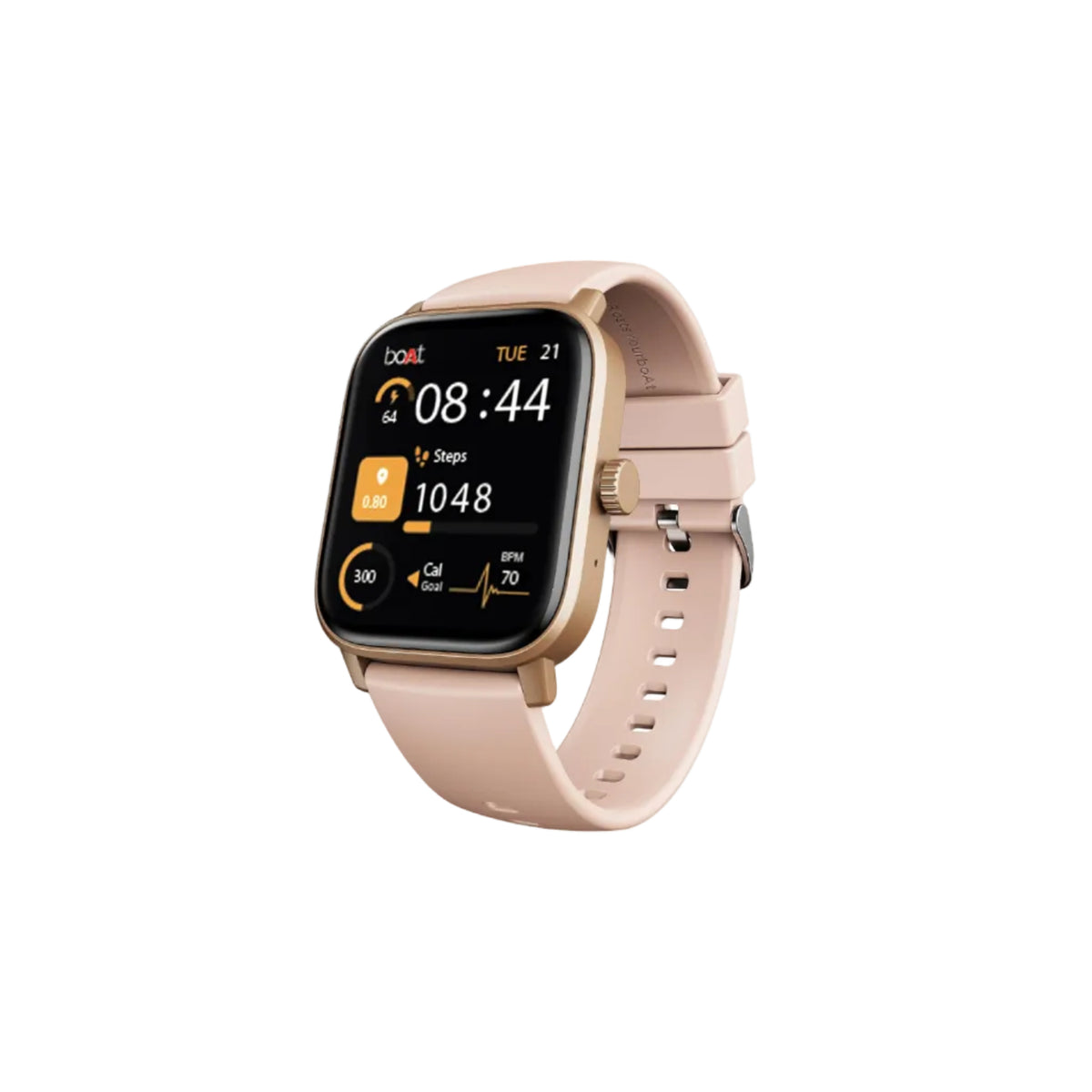 boAt Wave Call 3 Smartwatch 1.83” HD Display with Animated Watch Faces; BT Calling, Functional Crown, Multiple Sports Modes, IP68, HR, SpO2 Monitor, Smart Watches for Men & Women (Spring Blossom)