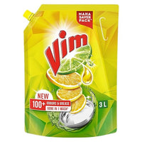 Vim Dishwash Liquid 3 L pouch