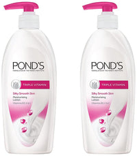 POND'S Triple Vitamin Moisturising Body Lotion 600 ml (Pack of 2)