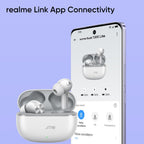 realme Buds T200 Lite Bluetooth in Ear Earbuds,4 Mic, AI ENC for Calls,48 Hours Total Playback with Fast Charging and Ultra Low Latency Gaming TWS,Google Fast Pair,with mic (Storm Grey)