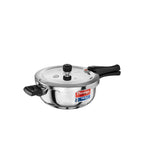 Prestige 3.5 Litre Triply Svachh Outerlid Pressure Cooker|Deep lid for spillage control|Gas & Induction Compatible|Triply body for even heating|Gasket Release System|5 Years warranty|ISI certified